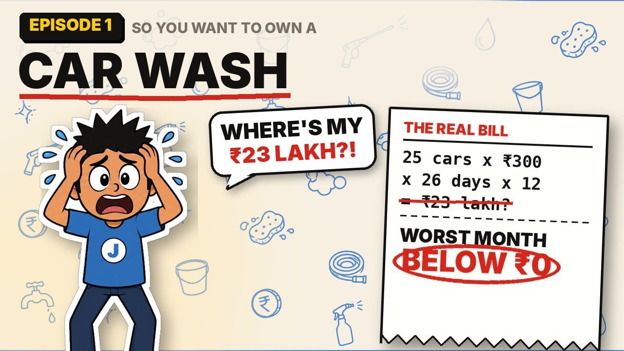 The Real Economics of a Car Wash in India