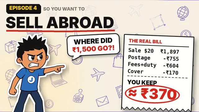 The Economics of Selling Abroad from India — thumbnail